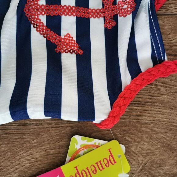 2/$15 BNWT Penelope and Mack baby girl swimsuit - Picture 2 of 5